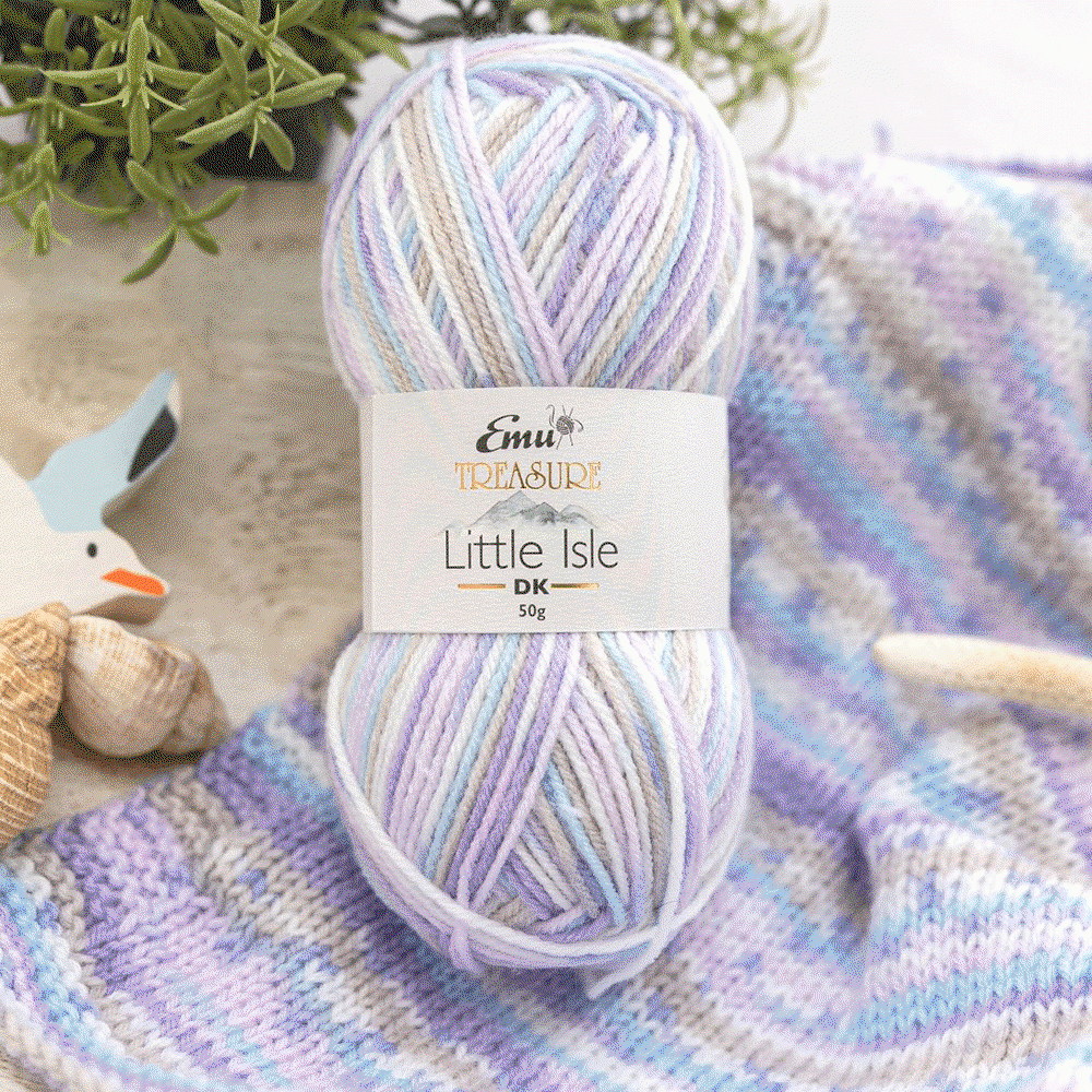 Image of Emu Treasure Little Isle DK Yarn 50 grm Ball