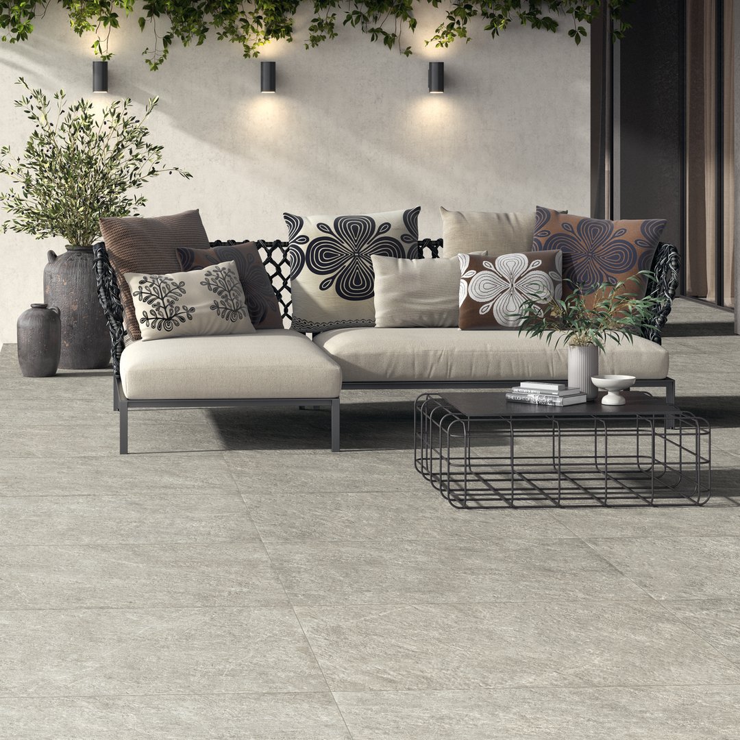 Pietra antica grey flishelle 60x60 20mm