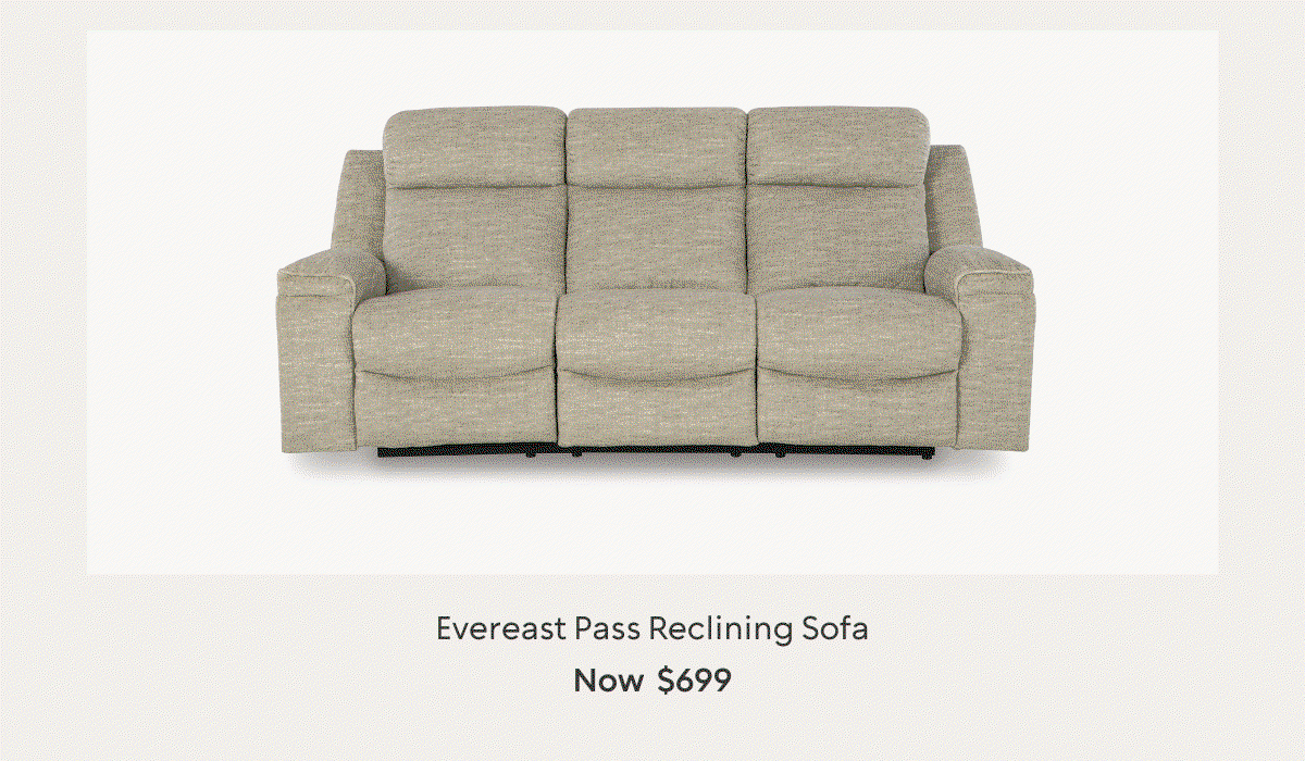 Evereast Pass Reclining Sofa