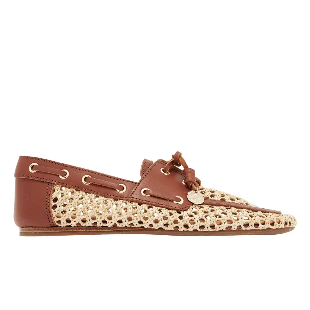 Image of Pliaria Boat Shoe Natural