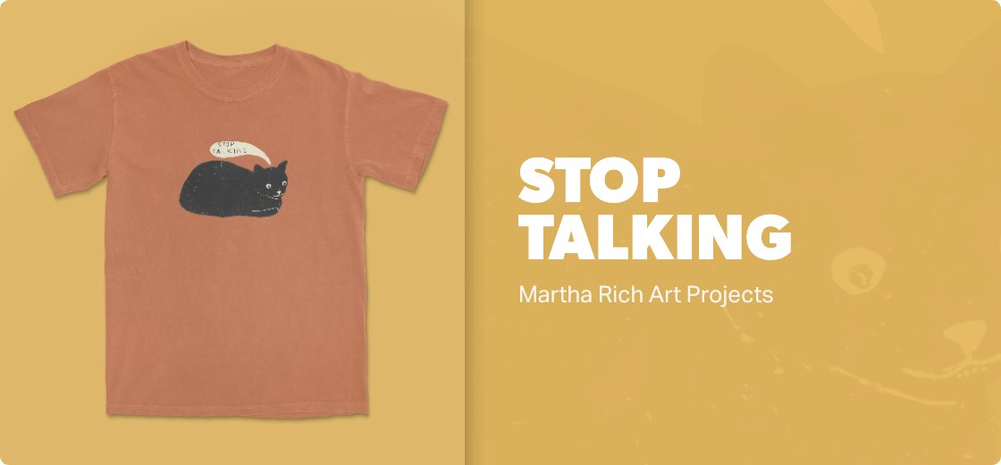 Stop Talking — 1717 / Tee / yam