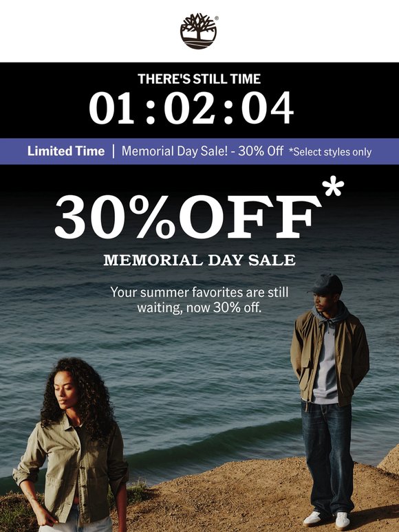 There’s Still Time to Save 30%