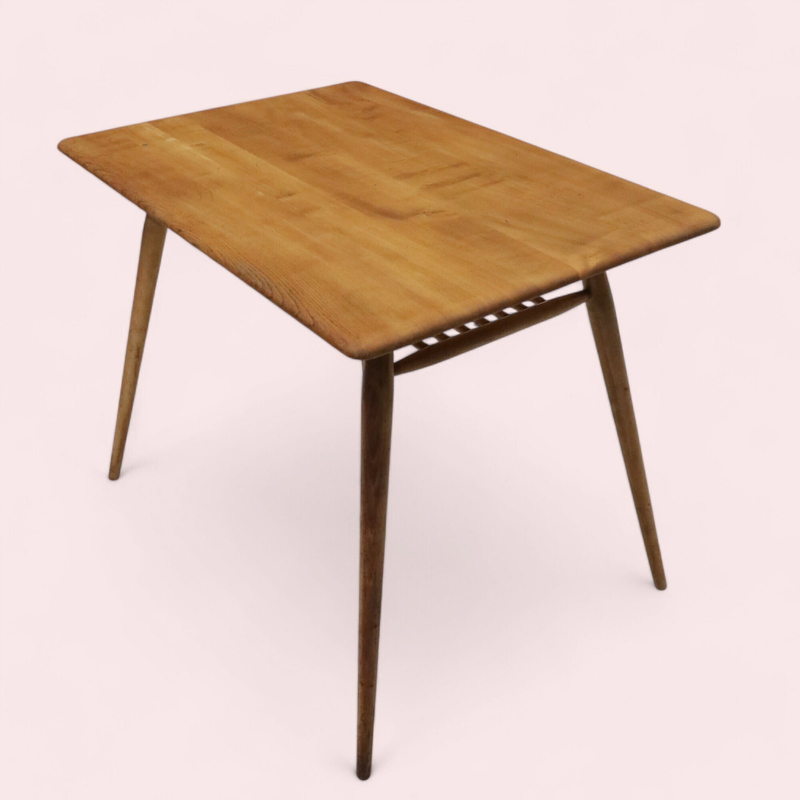 Ercol Furniture Breakfast/Dining Table Rails Light Finish #393 Free Uk Delivery