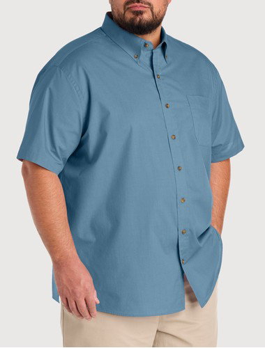 Easy-Care Solid Sport Shirt