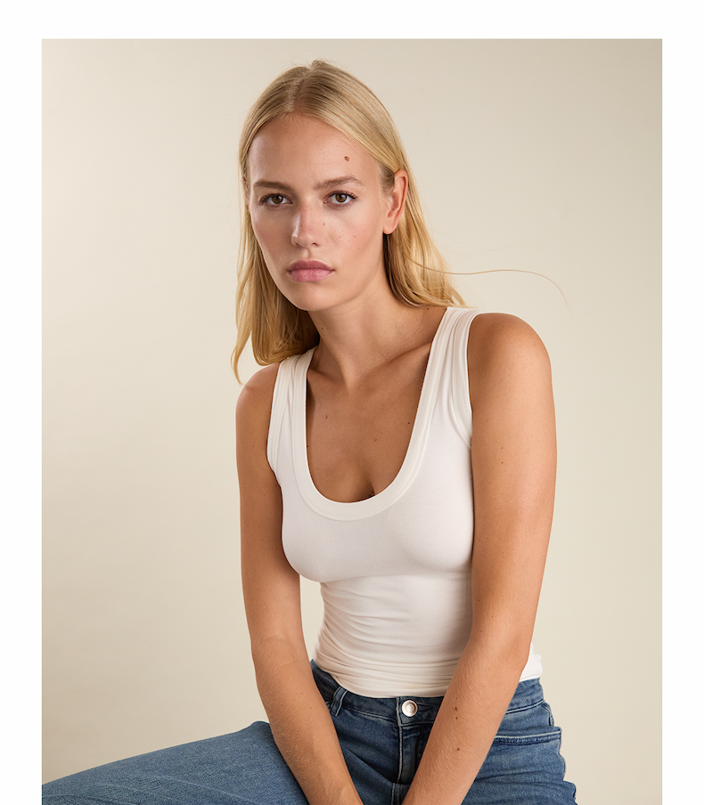 Brenna Scoop Neck Vest