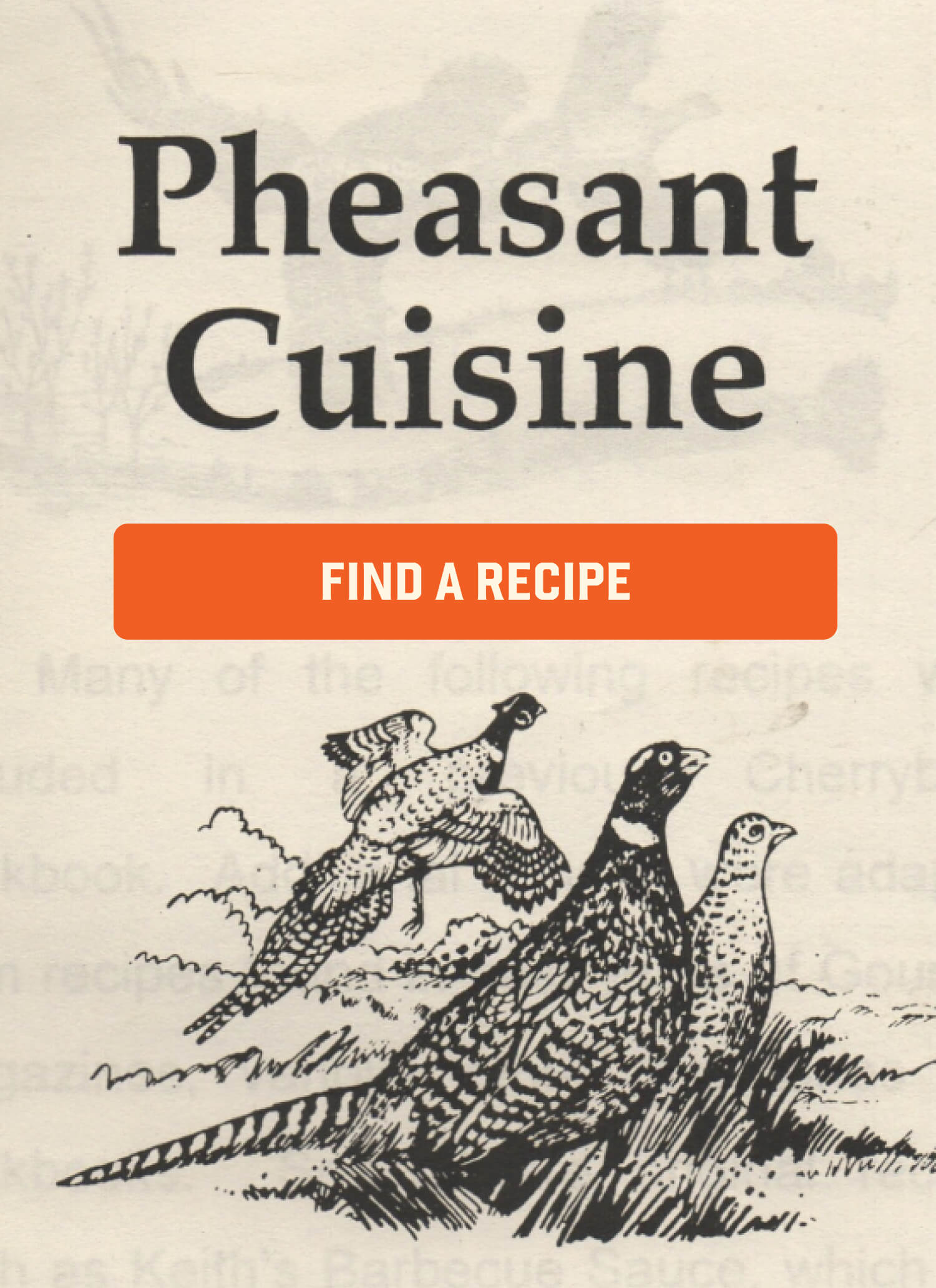 Pheasant Cuisine