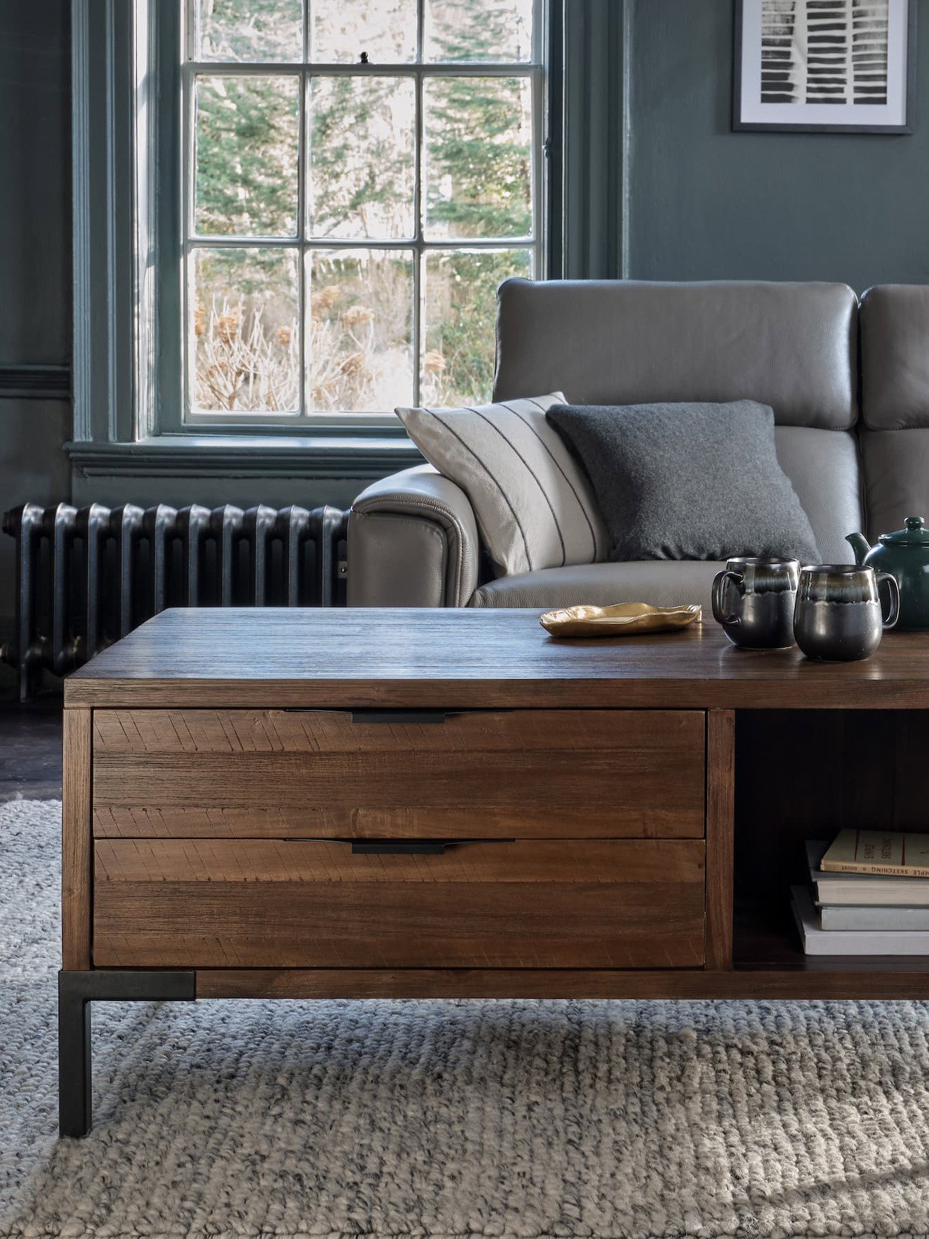 Detroit 4 Drawer Coffee Table