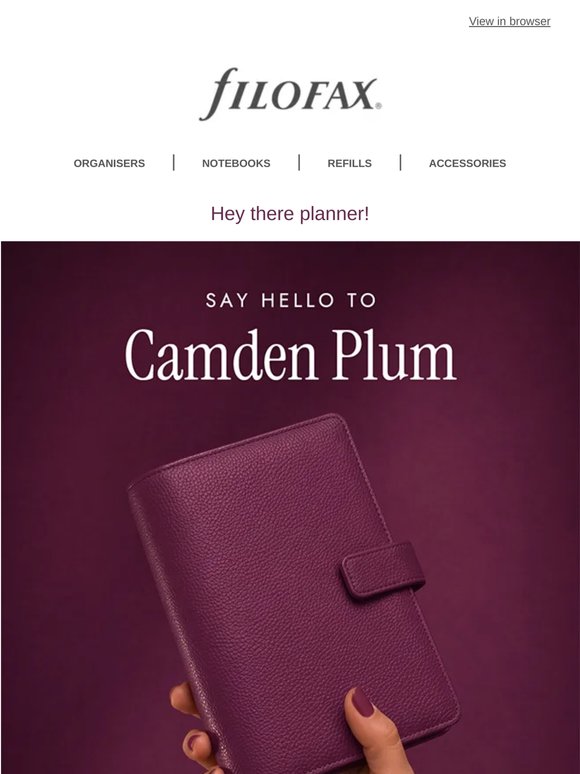 Conscious planning, now in Plum...