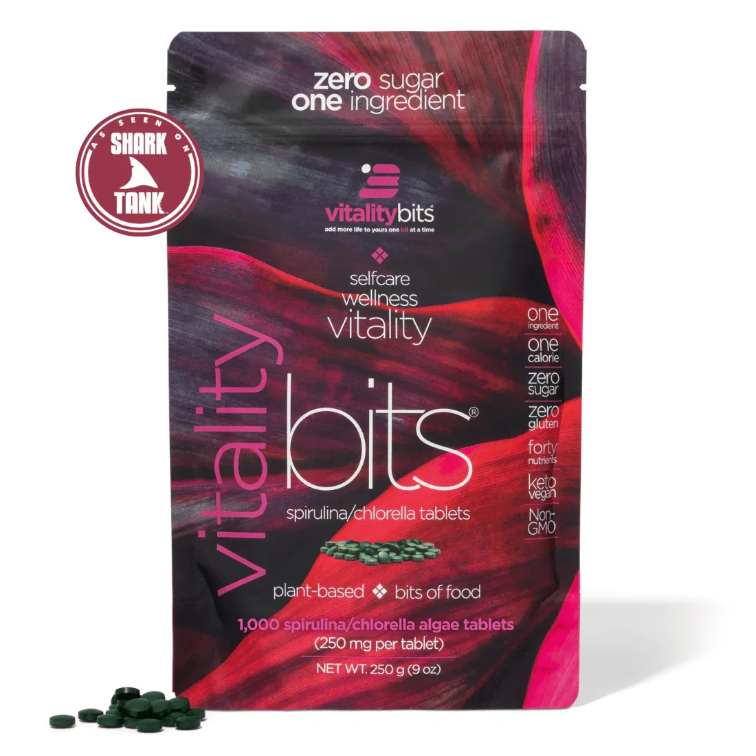 Image of VITALITYbits® Spirulina/Chlorella | Large Bag