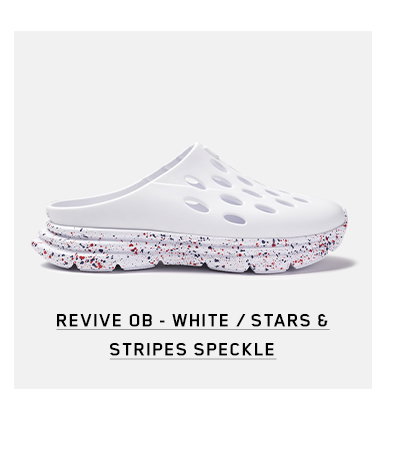 Revive OB - White / Stars & Stripes Speckle