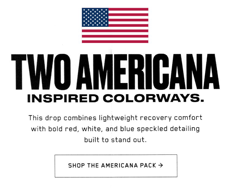 Two Americana Inspired Colorways
