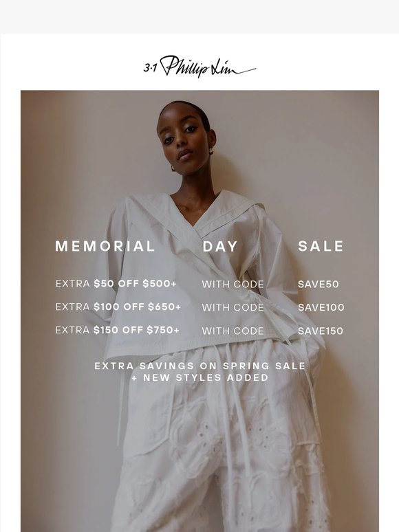Memorial Day Sale