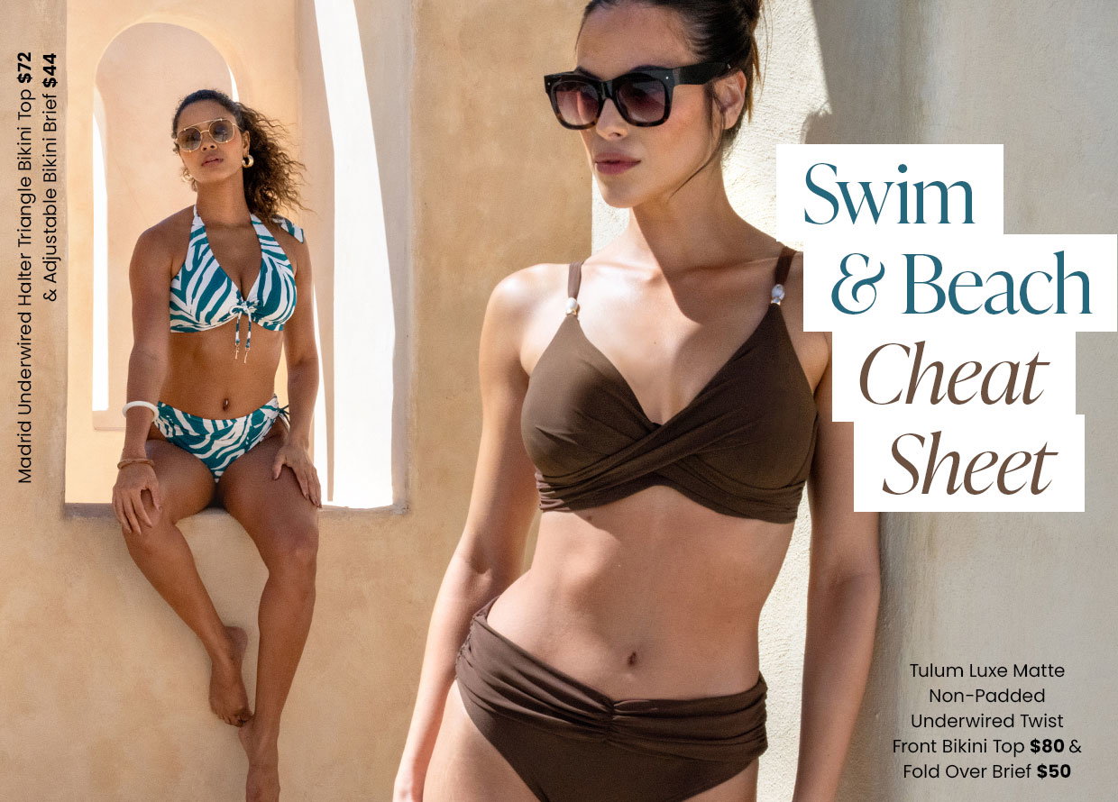 Swim & Beach Cheat Sheet