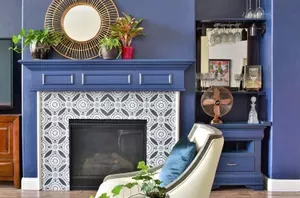 15 ways to update that old fireplace you can't stand to look at anymore
