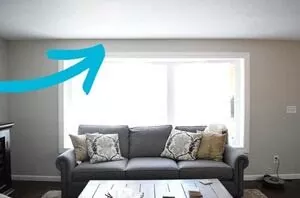 Forget plain curtain rods, 'cause this $10 pallet idea is much better