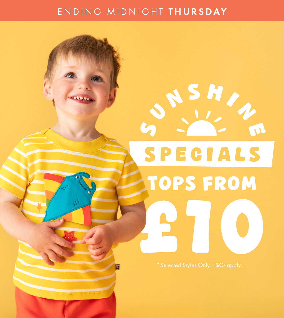 Sunshine Specials: Tops from £10