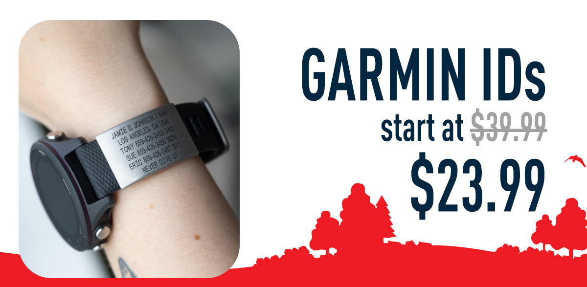 SALE: Shop Garmin Watch IDs!