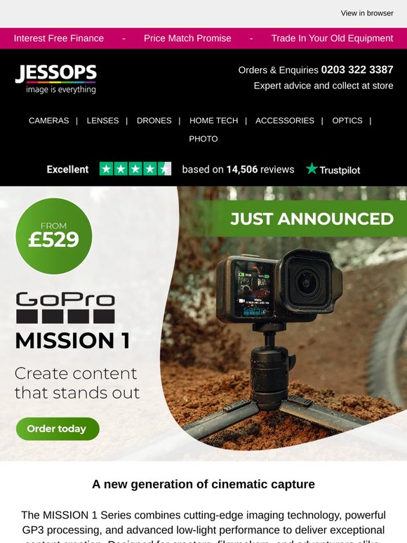 🎉 Just revealed: GoPro Mission 1 is here to elevate your filming!