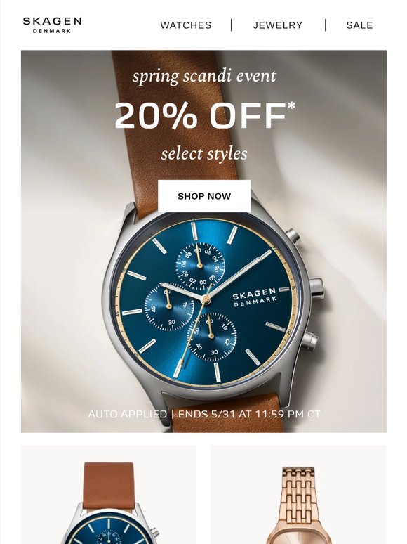 sale starts today.