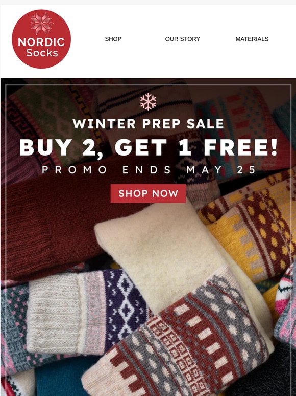 🧦 Free Socks? Yes Please.