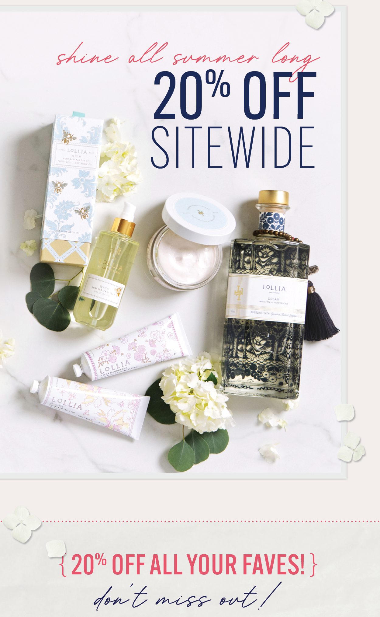 20% Off Sitewide