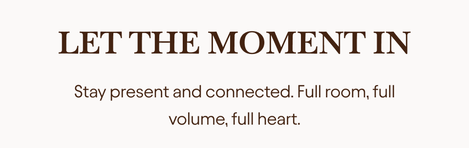 Let the moment in