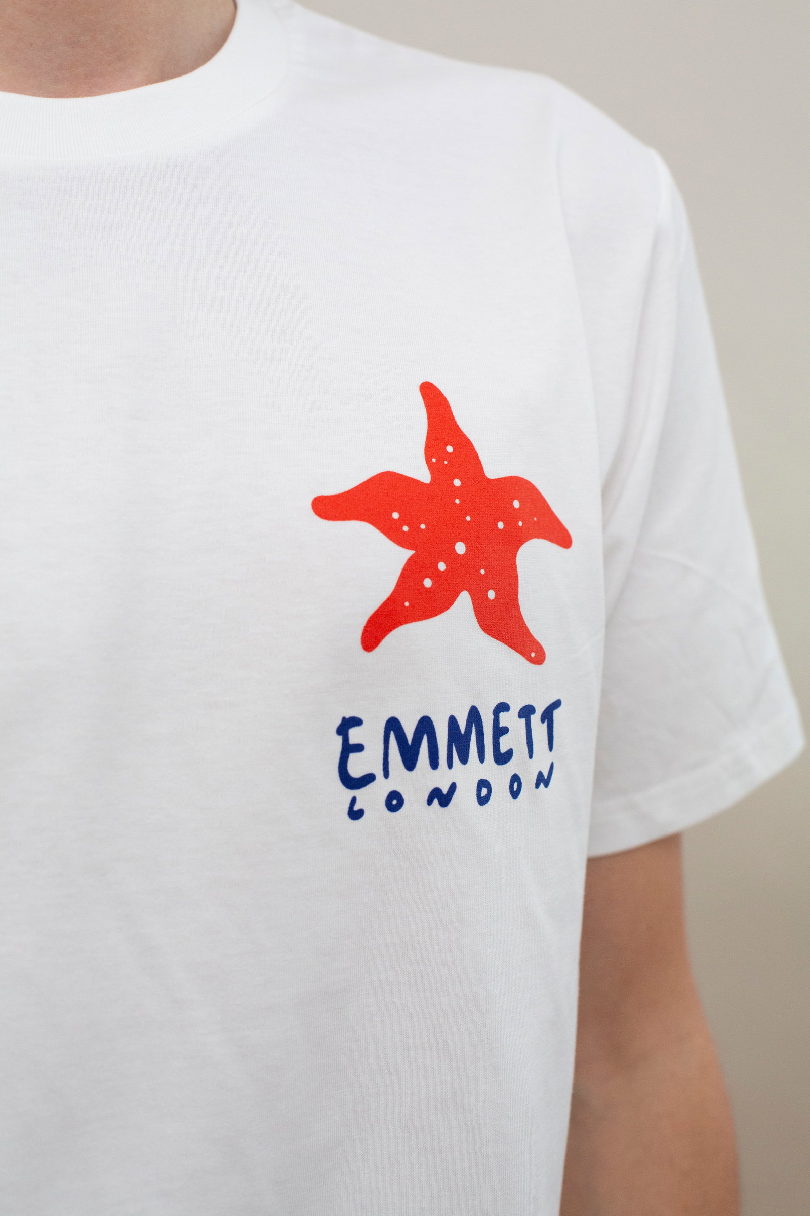 Image of Emmett Star Fish Printed T shirt