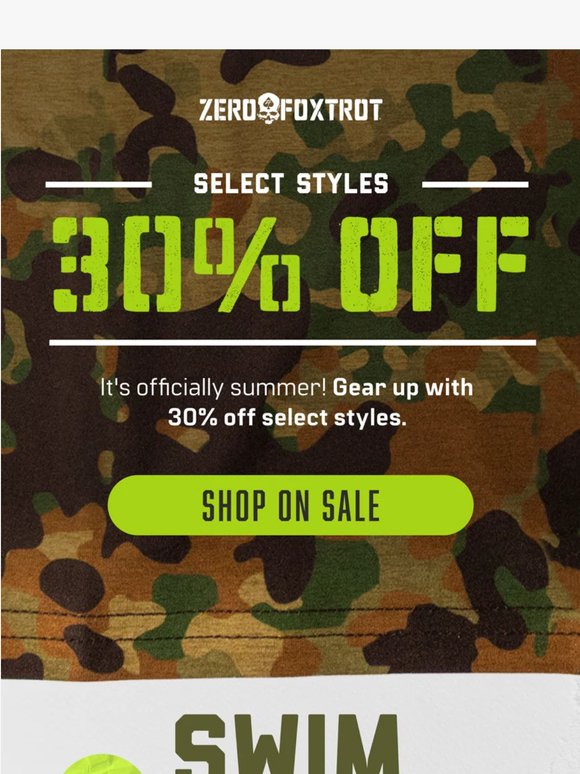 ☀️ NOW LIVE: 30% OFF SELECT STYLES