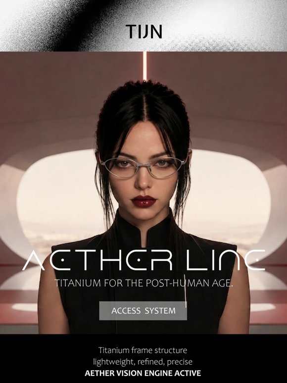 SIGNAL: AETHER LINE // NEW ARRIVALS ONLINE