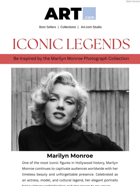 Iconic Legend: Marilyn Monroe