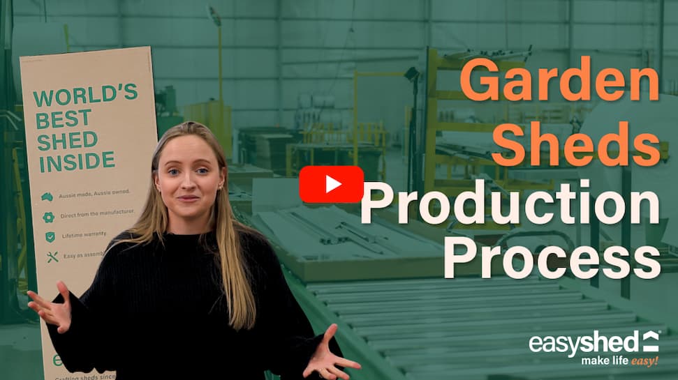 Garden Sheds Production Process