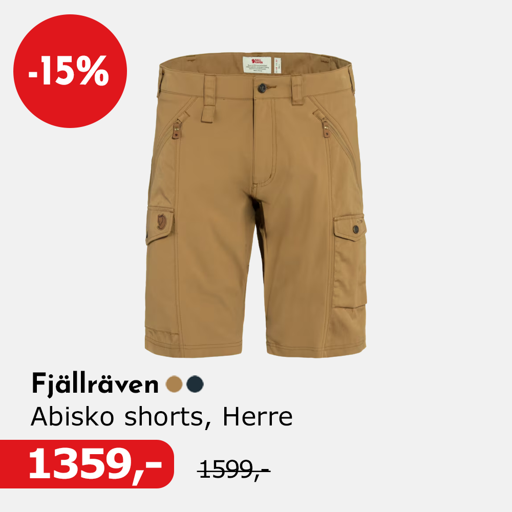 Fjällräven Abisko shorts, Herre