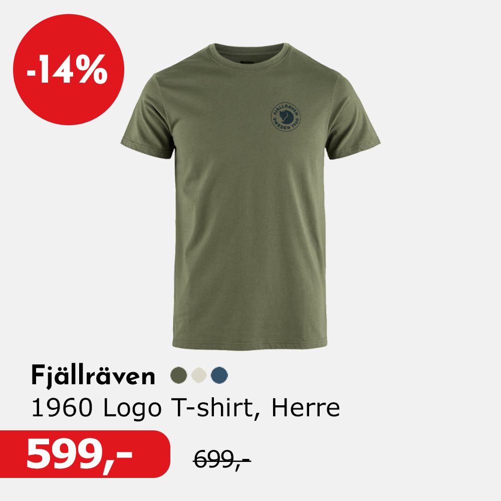 Fjällräven 1960 Logo T-shirt, Herre