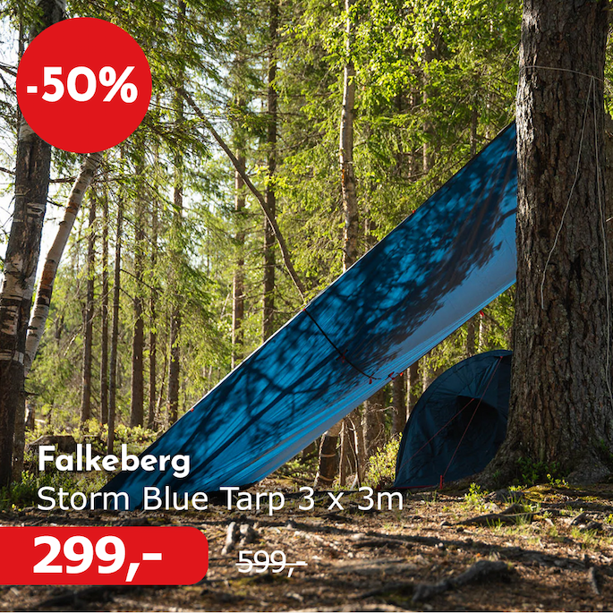 Falkeberg Storm Blue Tarp 3 x 3m
