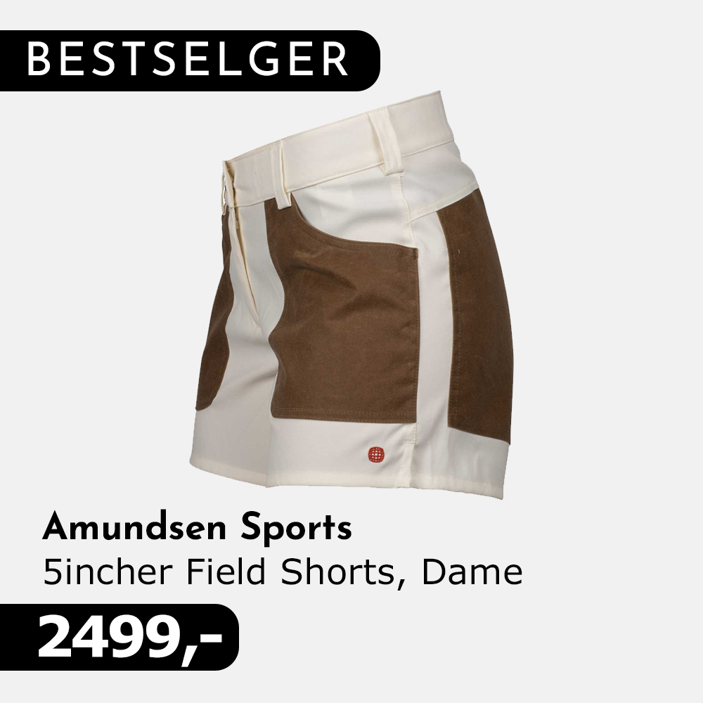 Amundsen Sports 5incher Field Shorts, Dame 
