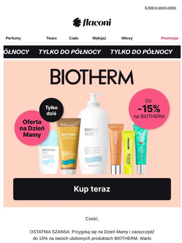 📢 Do -15% na BIOTHERM