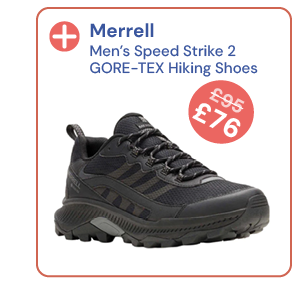 Merrell Men's Speed Strike 2 GORE-TEX Hiking Shoes - Black. Reduced from £95 to £76.