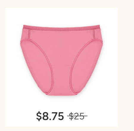 Cabana Cotton Hi Cut Brief