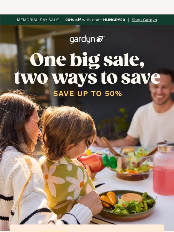 Save up to 50% with FSA/HSA + our sale
