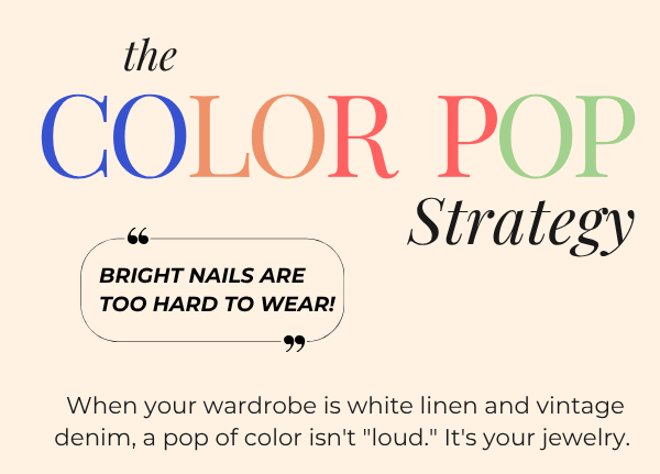 Shop The Color Pop Strategy