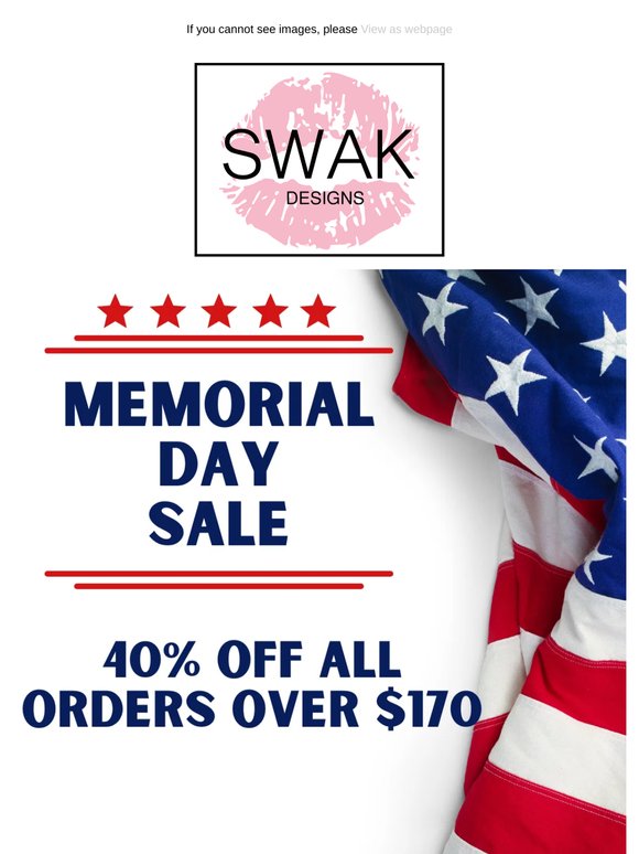 Memorial Day Sale