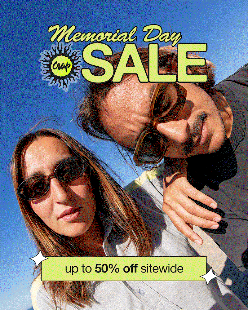 MEMORIAL SALE up to 50% off