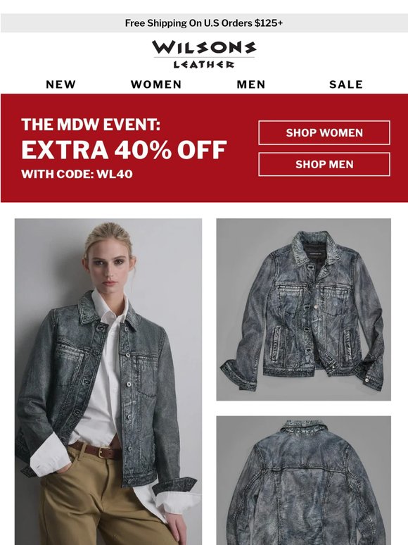 Extra 40% Off Your Most Worn Jacket This Summer!