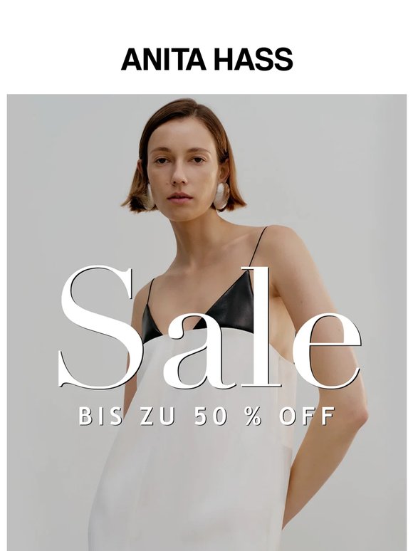 Sale starts now – bis zu 50 % off