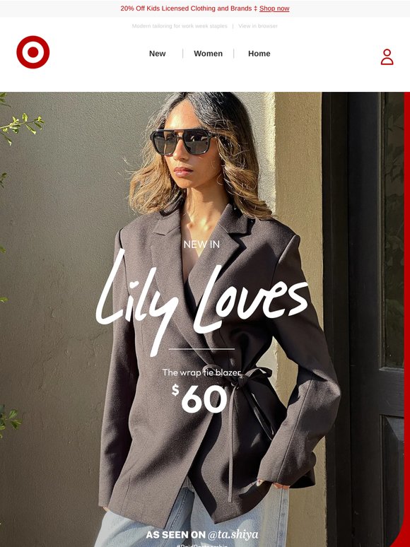 New In - Lily Loves $60 Blazer