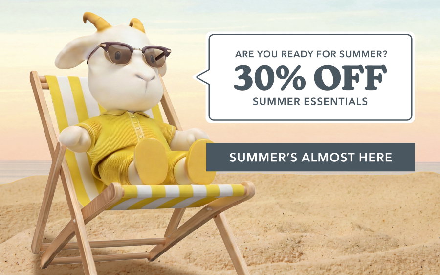 ARE YOU READY FOR SUMMER? 30% OFF SUMMER ESSENTIALS