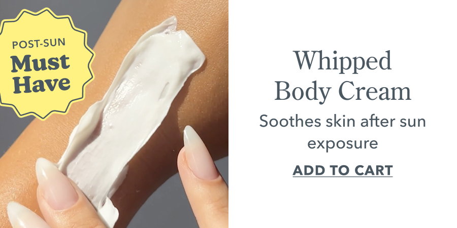 Whipped Body Cream Soothes skin after sun exposure ADD TO CART
