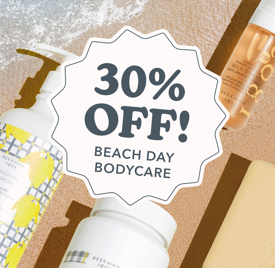 30% OFF! Beach Day Bodycare