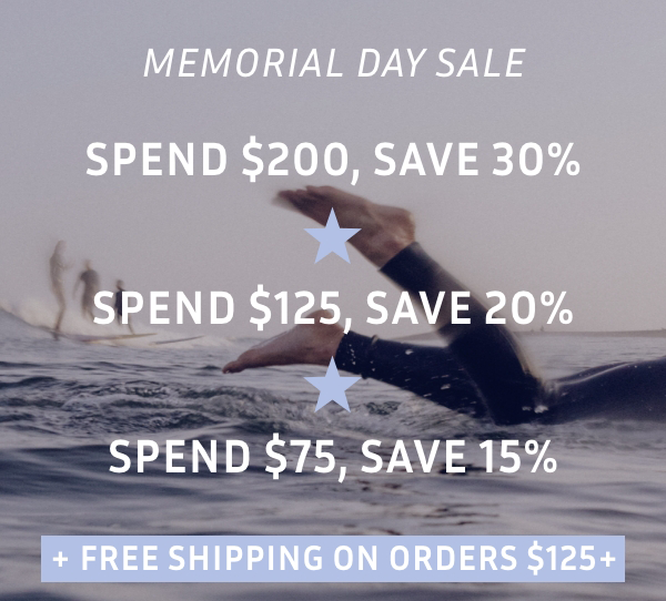 Memorial Day Sale - Shop + Save