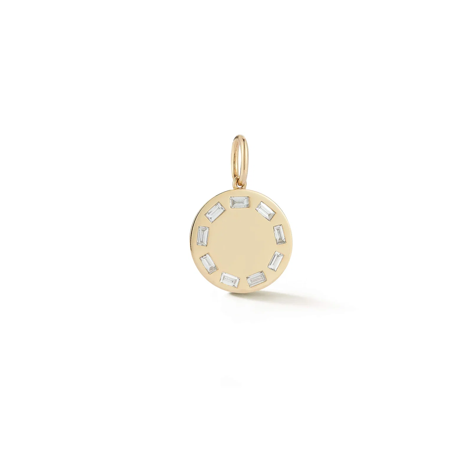 Image of DRD Gold Baguette Charm